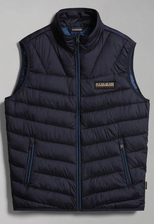 Napapijri Aerons V3 Padded Gilet Blu Marine Navy 3XL